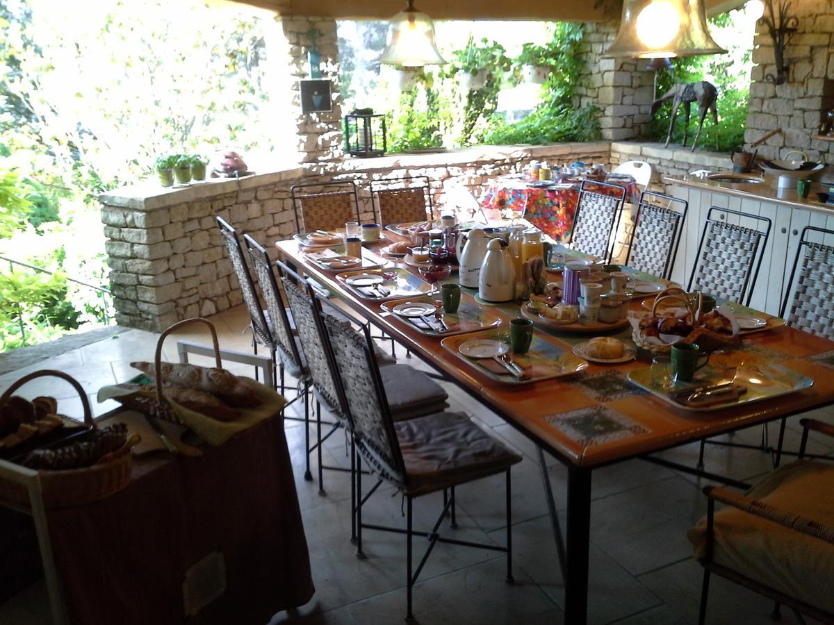Lou Granos Bed and Breakfast Gordes Exteriör bild